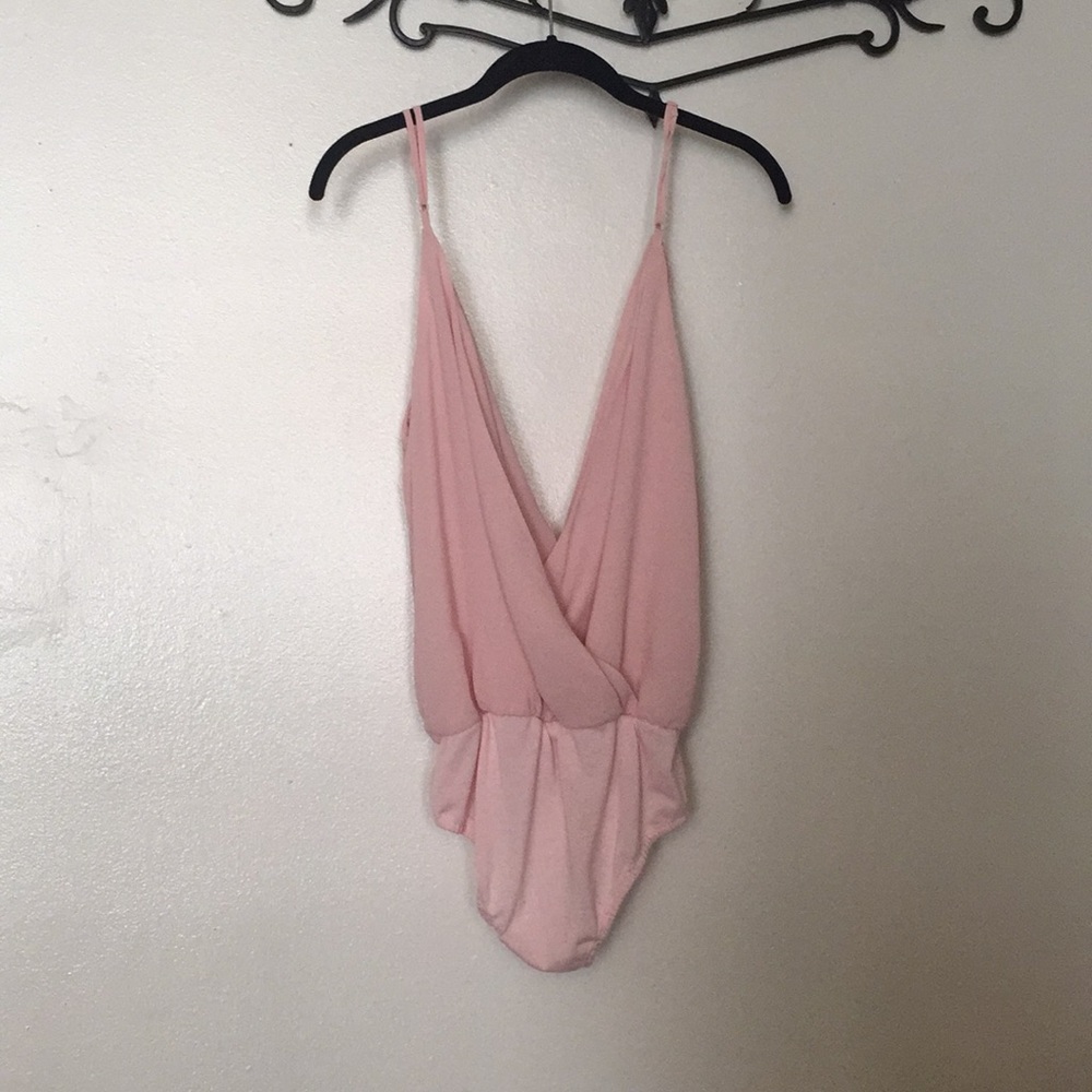 Tobi M pink bodysuit